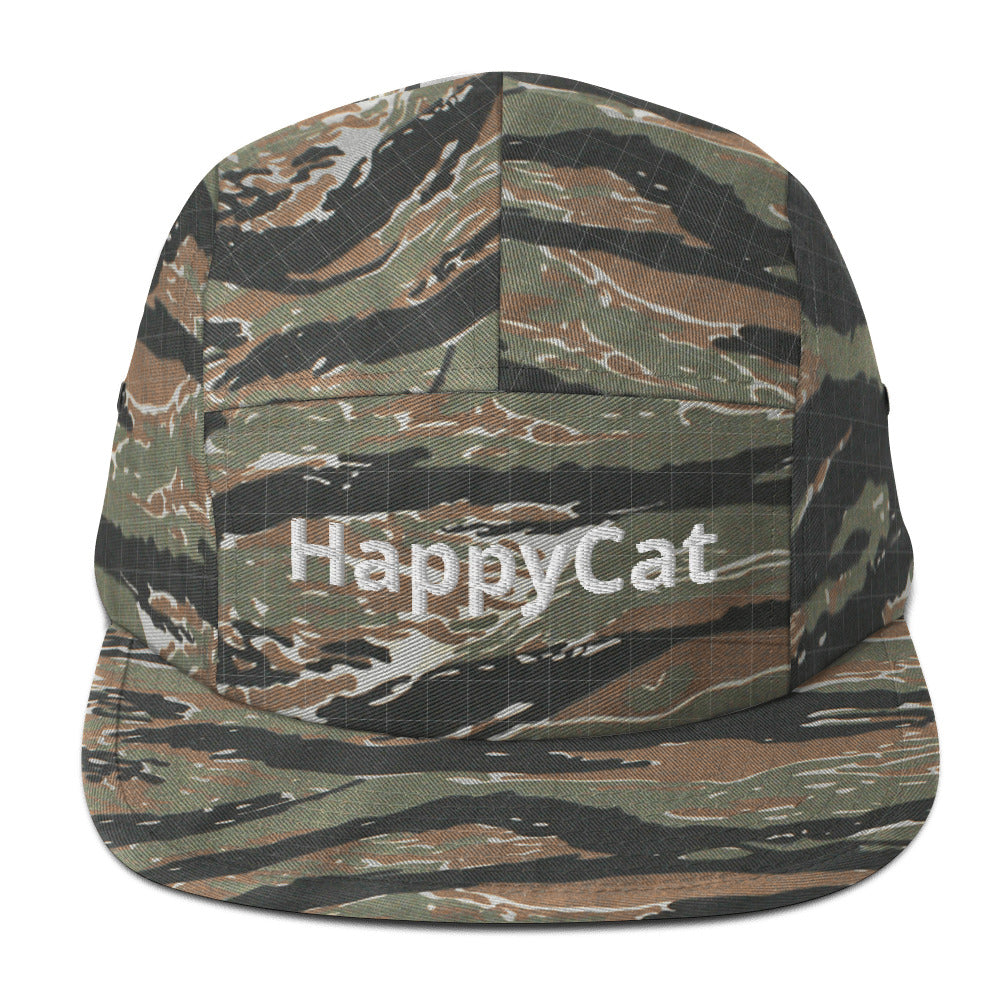 HAPPYCAT Unisex Five Panel Cap