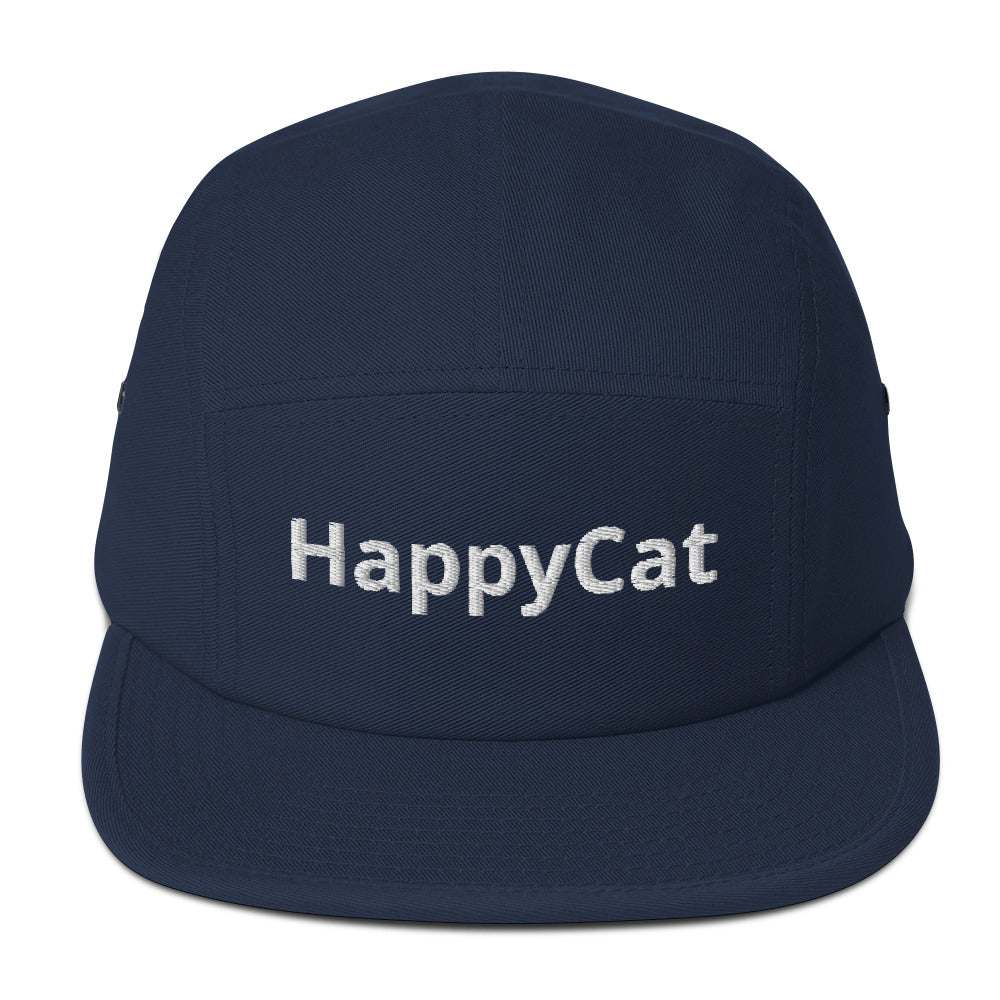 HAPPYCAT Unisex Five Panel Cap