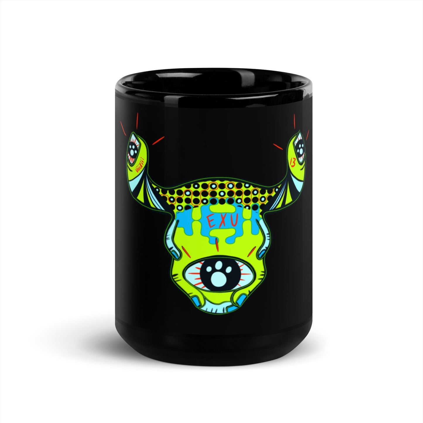 TAURUS Black Glossy Mug