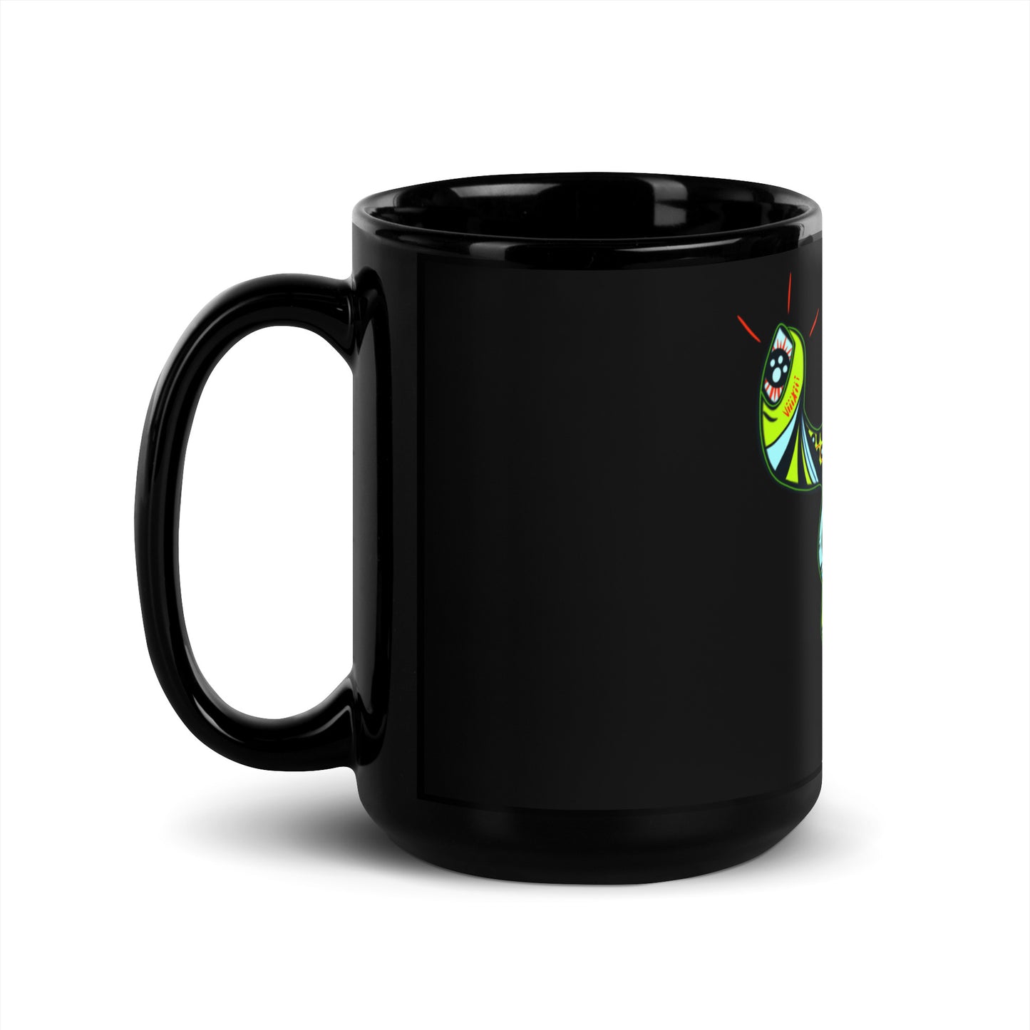 TAURUS Black Glossy Mug