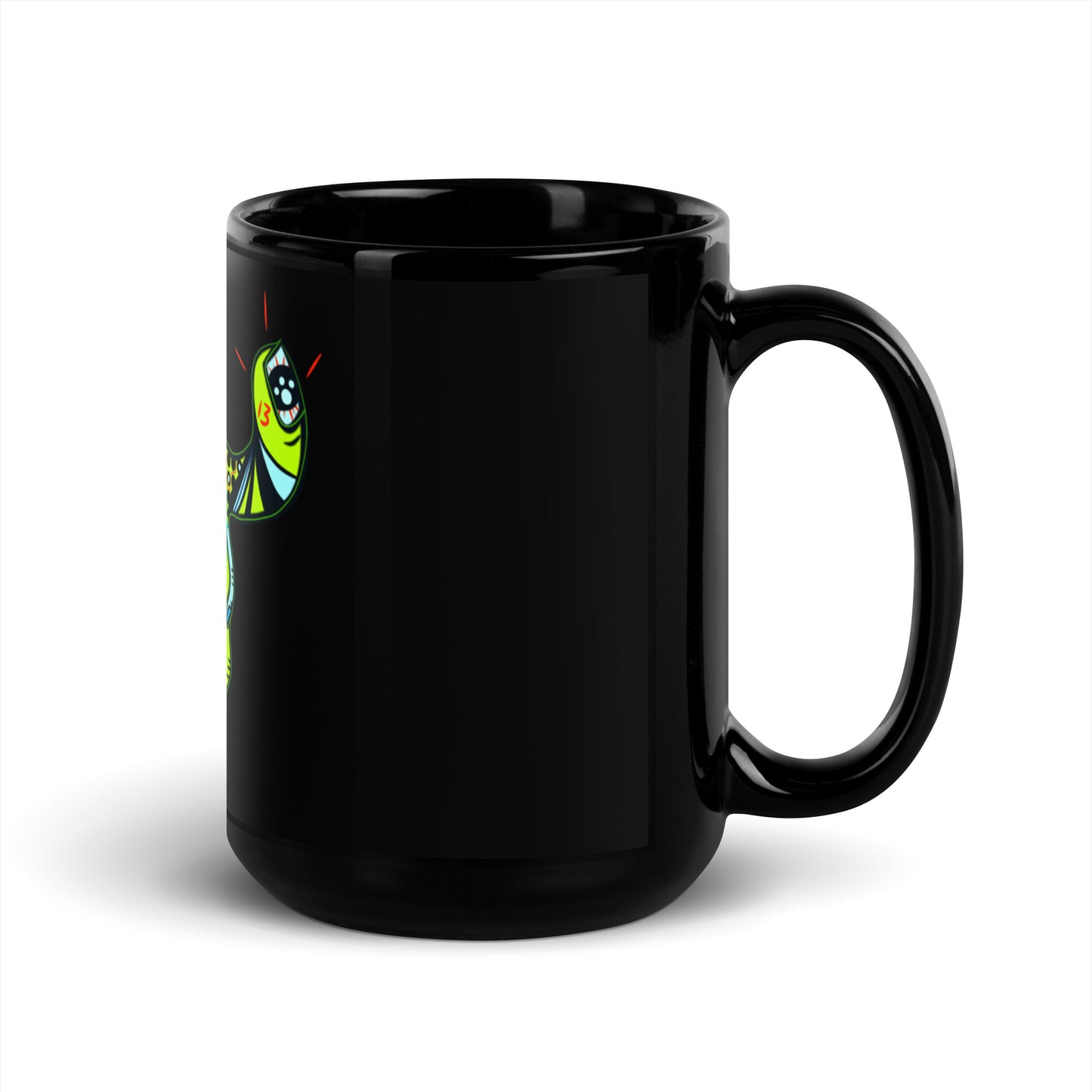 TAURUS Black Glossy Mug