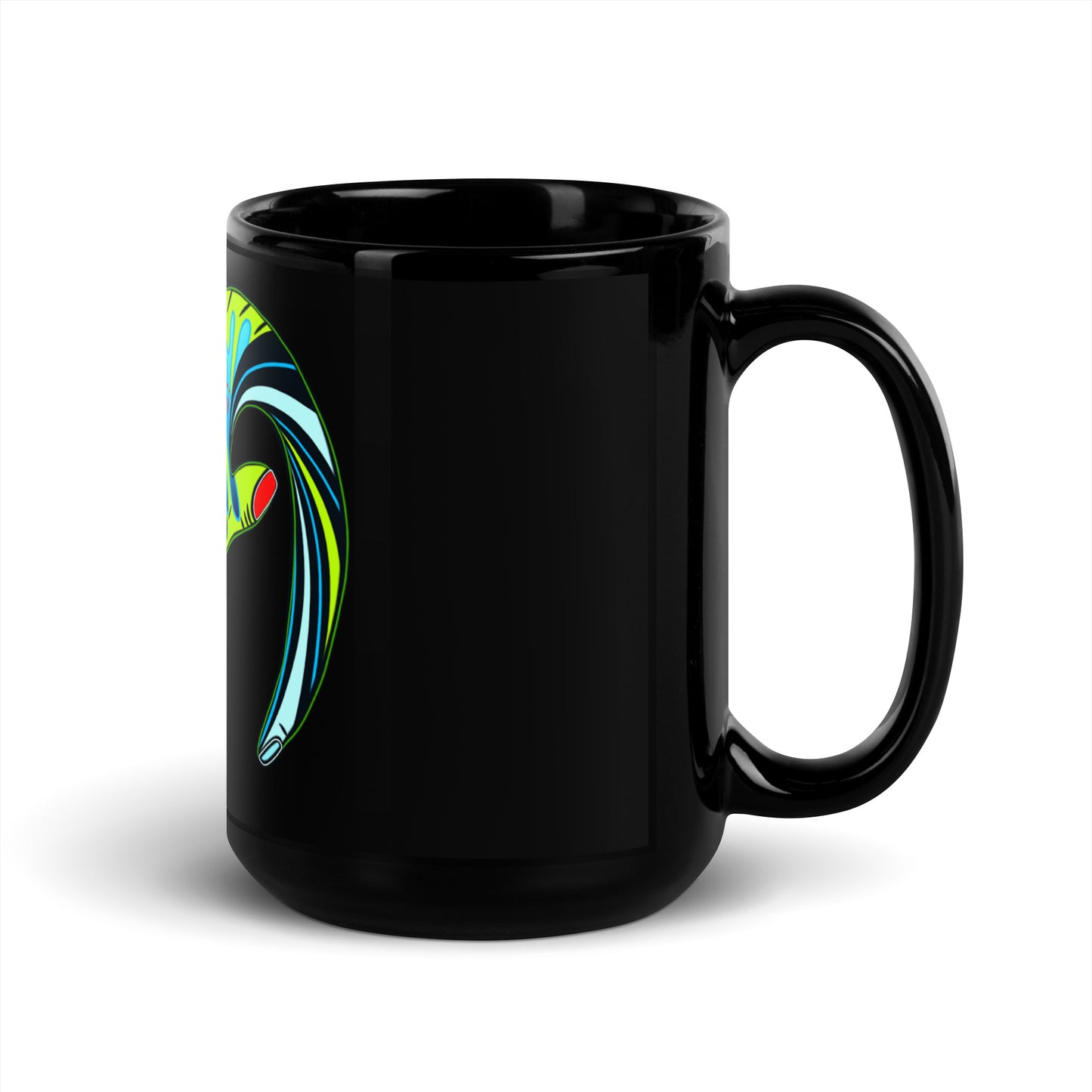 CAPRICORN Black Glossy Mug