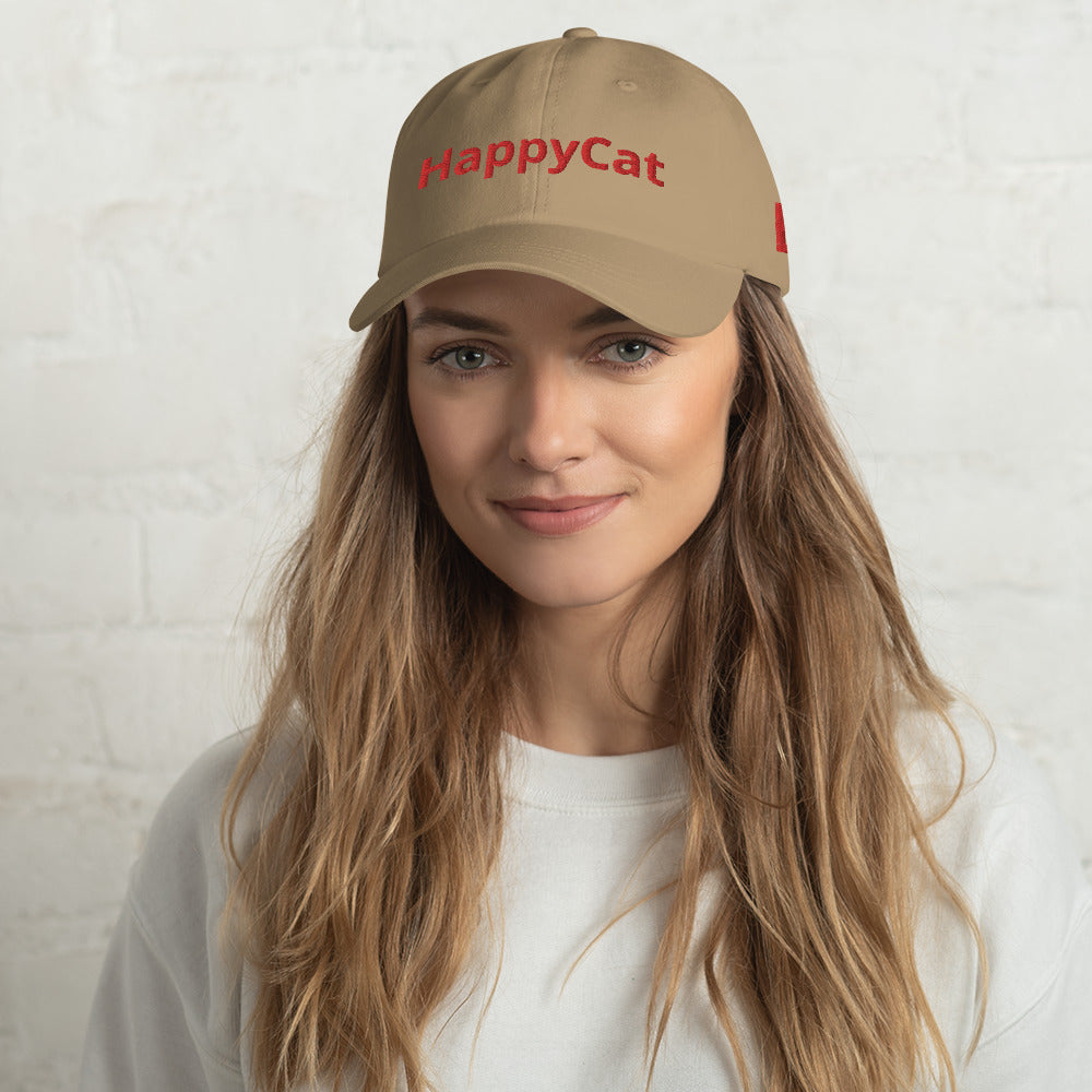 HAPPYCAT Unisex Dad Hat