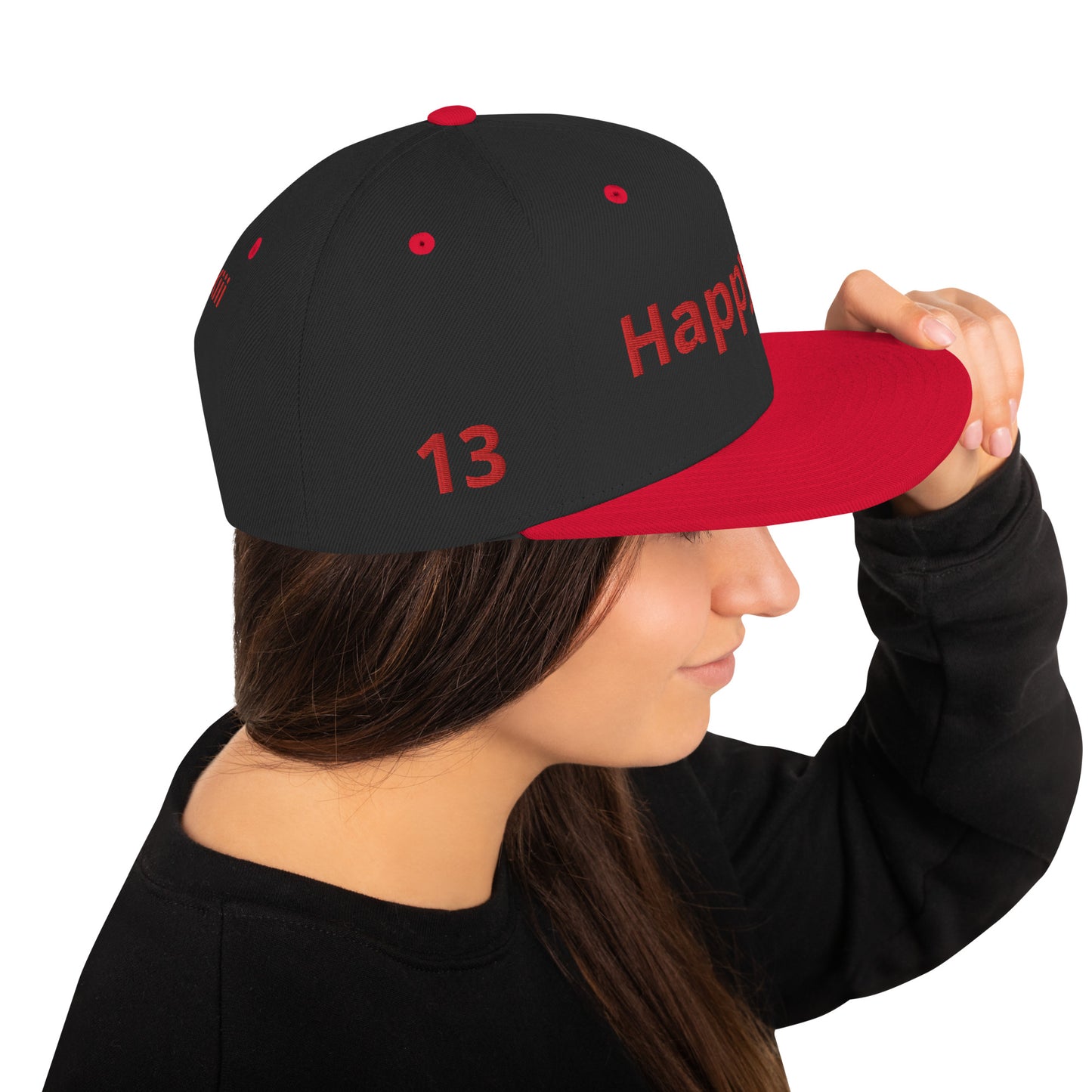 HAPPYCAT Unisex Snapback Hat