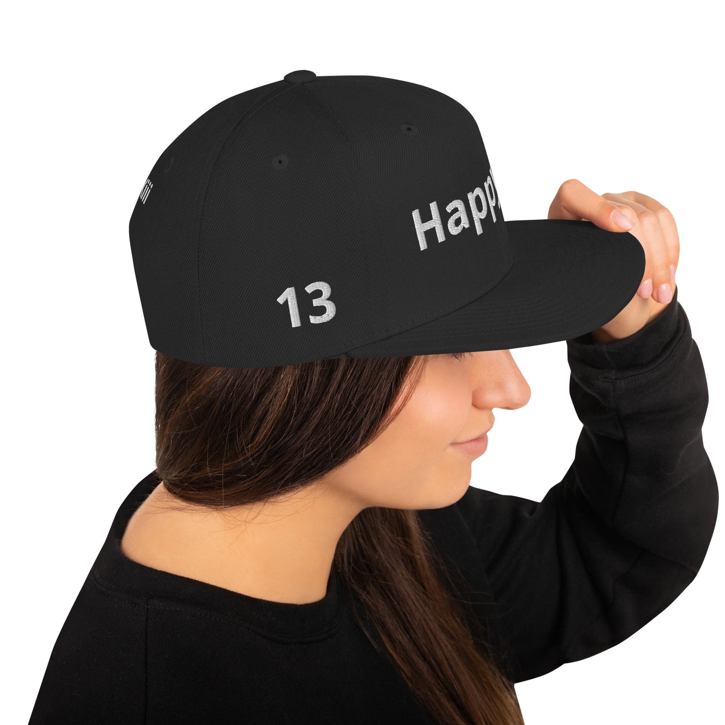 HAPPYCAT Unisex Snapback Hat