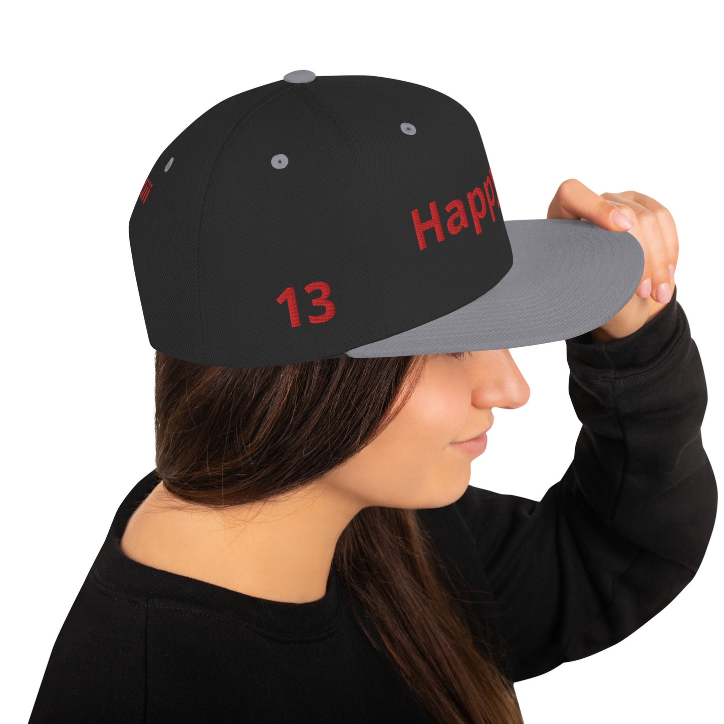 HAPPYCAT Unisex Snapback Hat