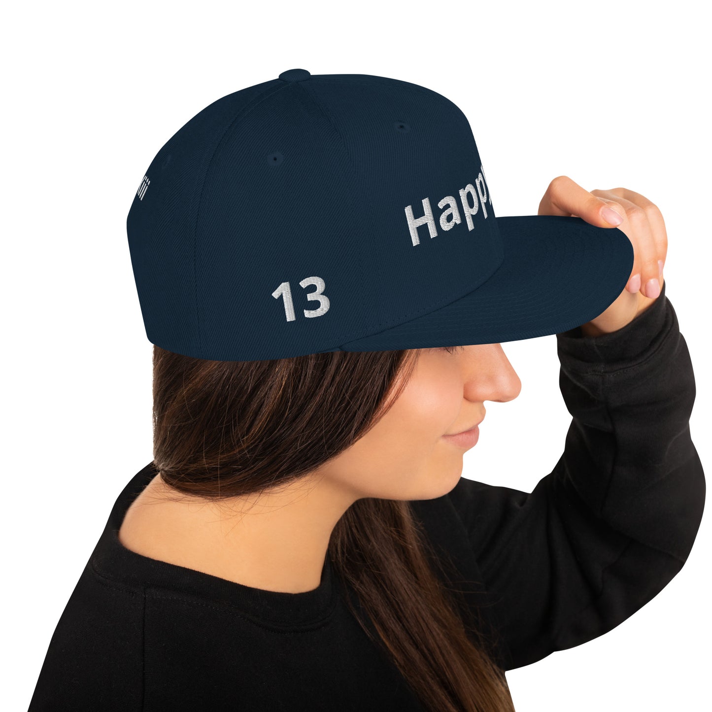 HAPPYCAT Unisex Snapback Hat