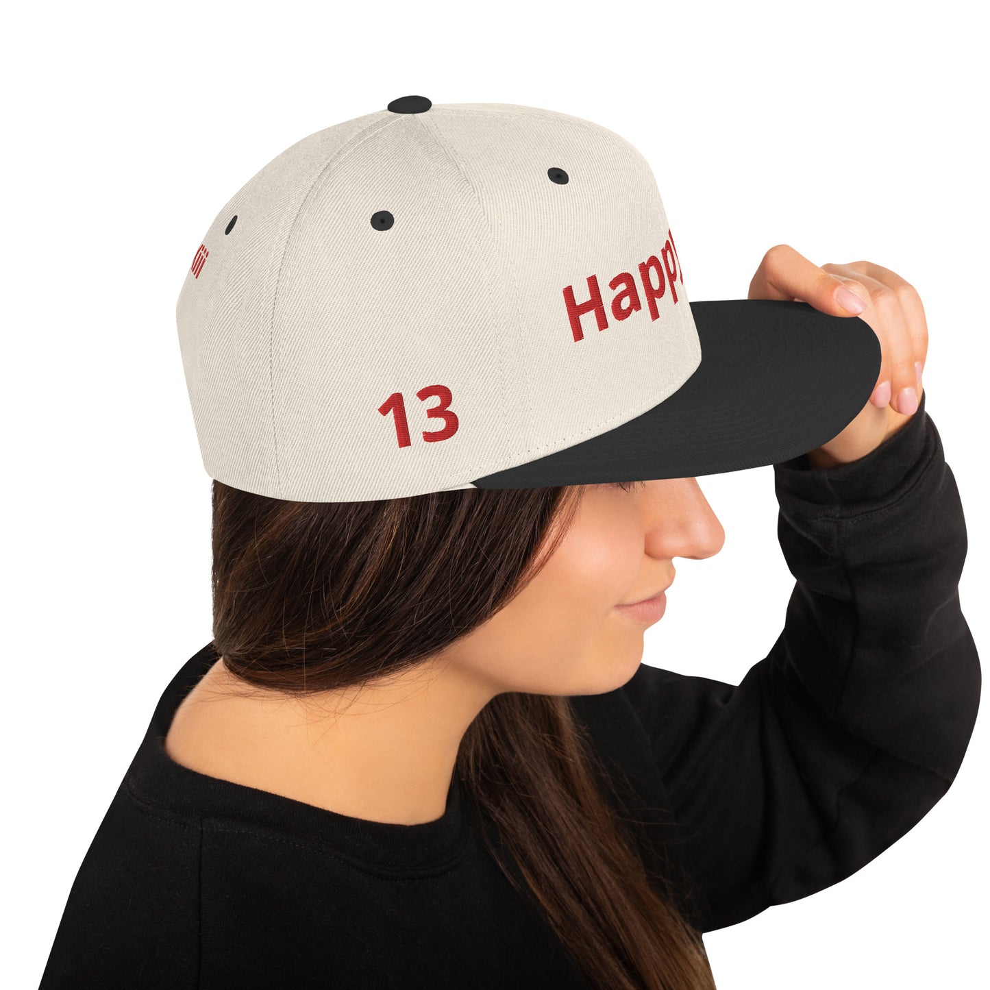 HAPPYCAT Unisex Snapback Hat