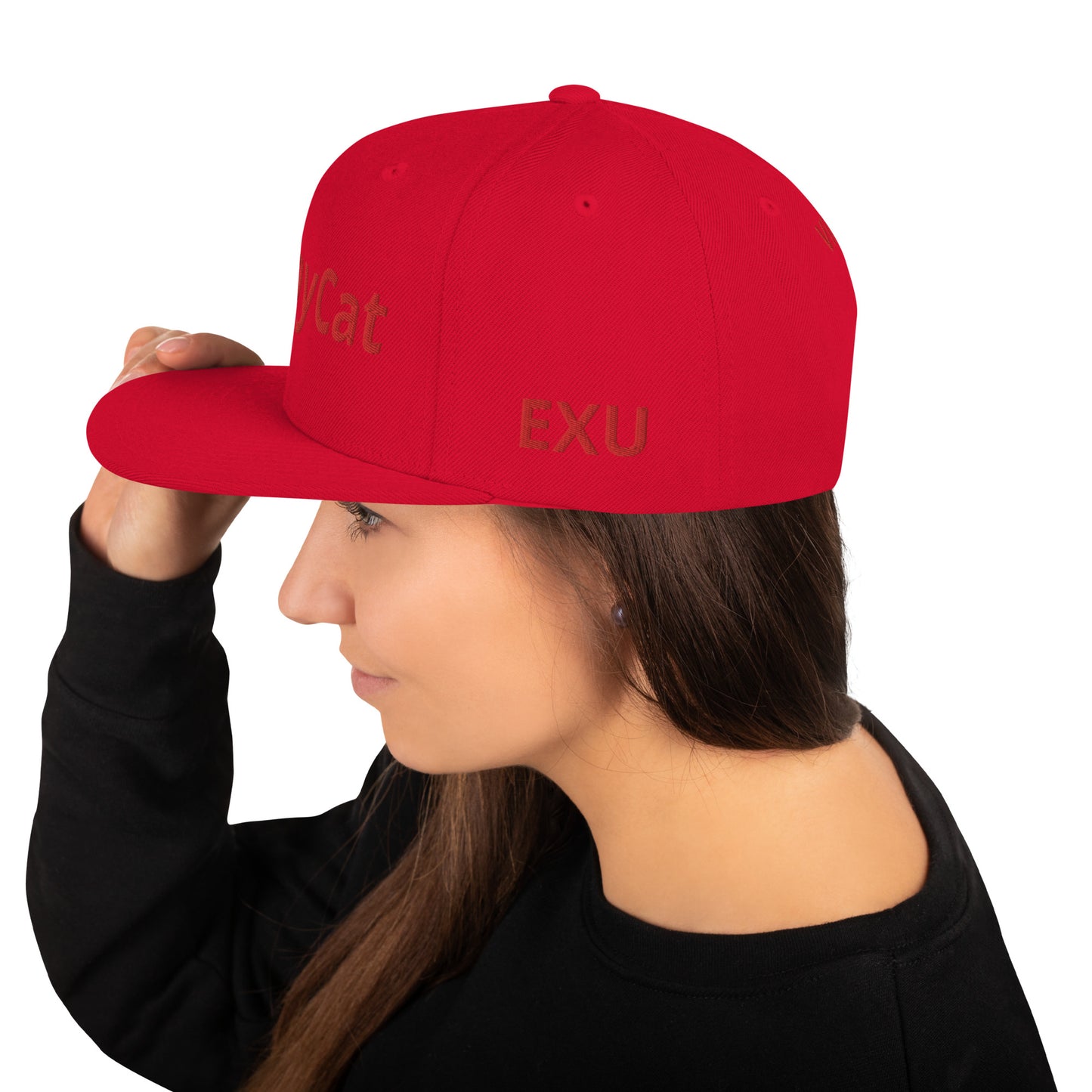 HAPPYCAT Unisex Snapback Hat