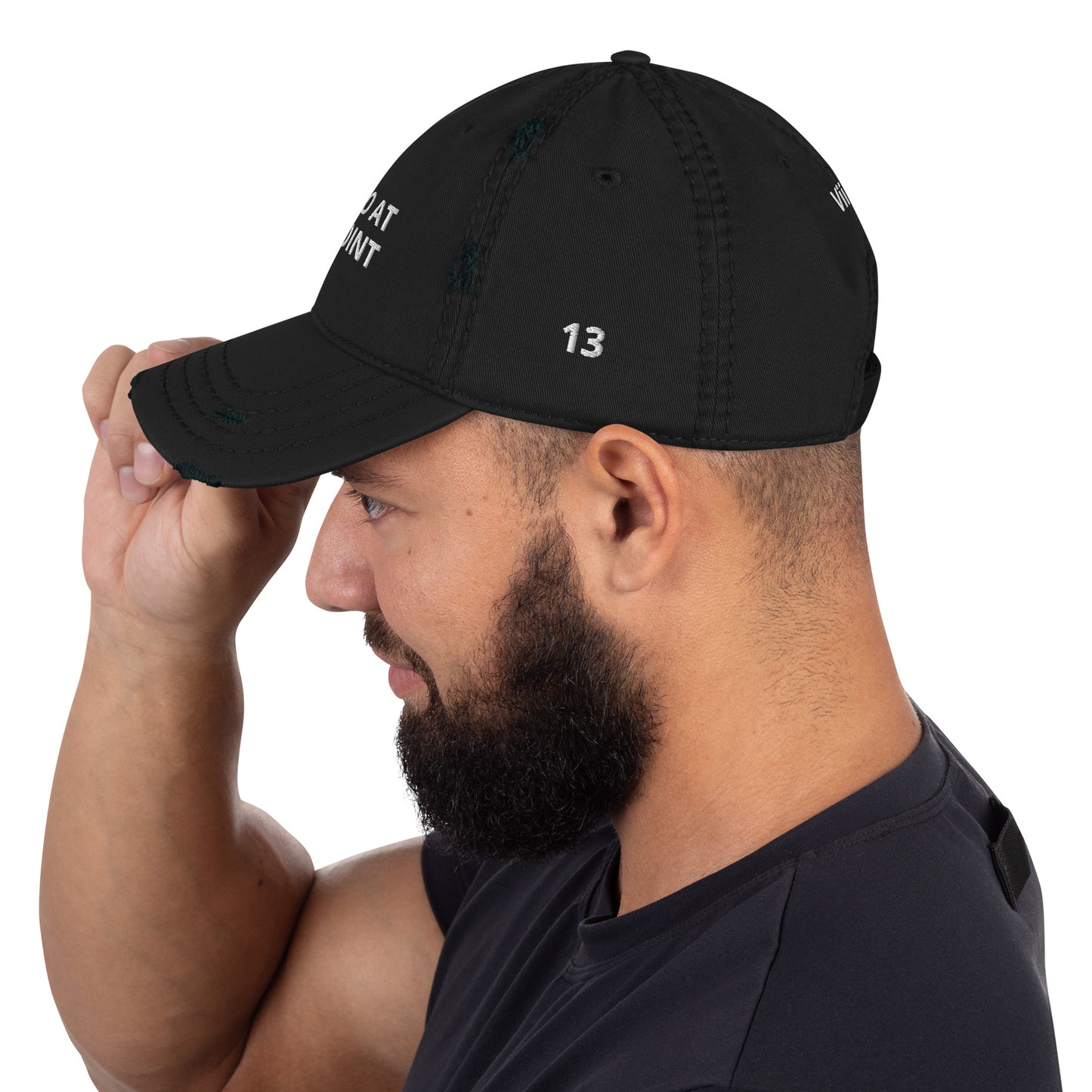 VENMOATG*NPOINT Distressed Dad Hat