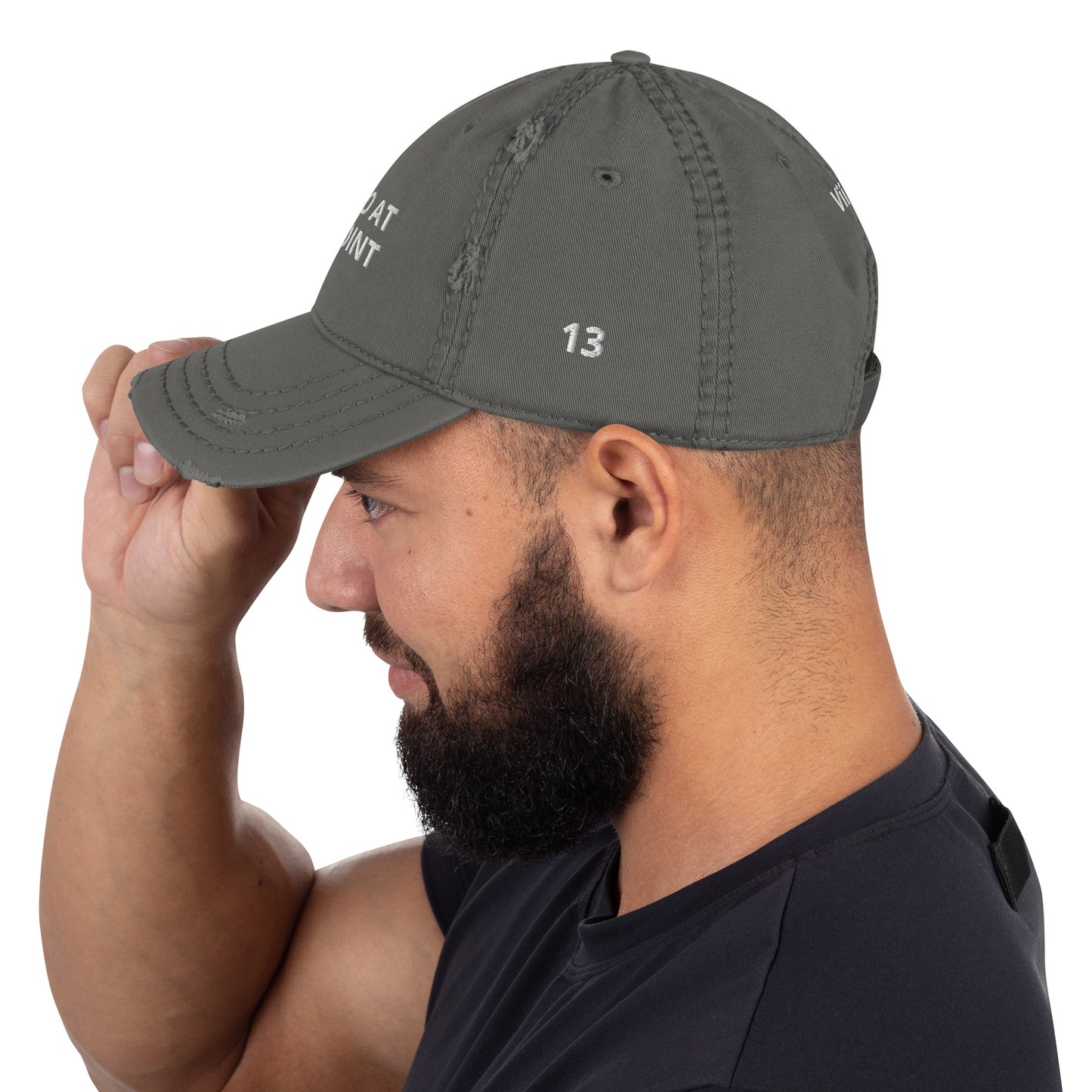 VENMOATG*NPOINT Distressed Dad Hat