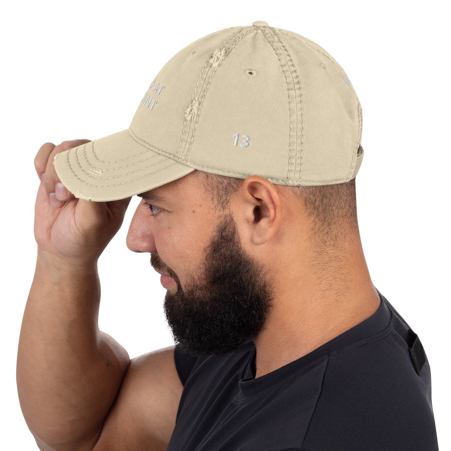 VENMOATG*NPOINT Distressed Dad Hat