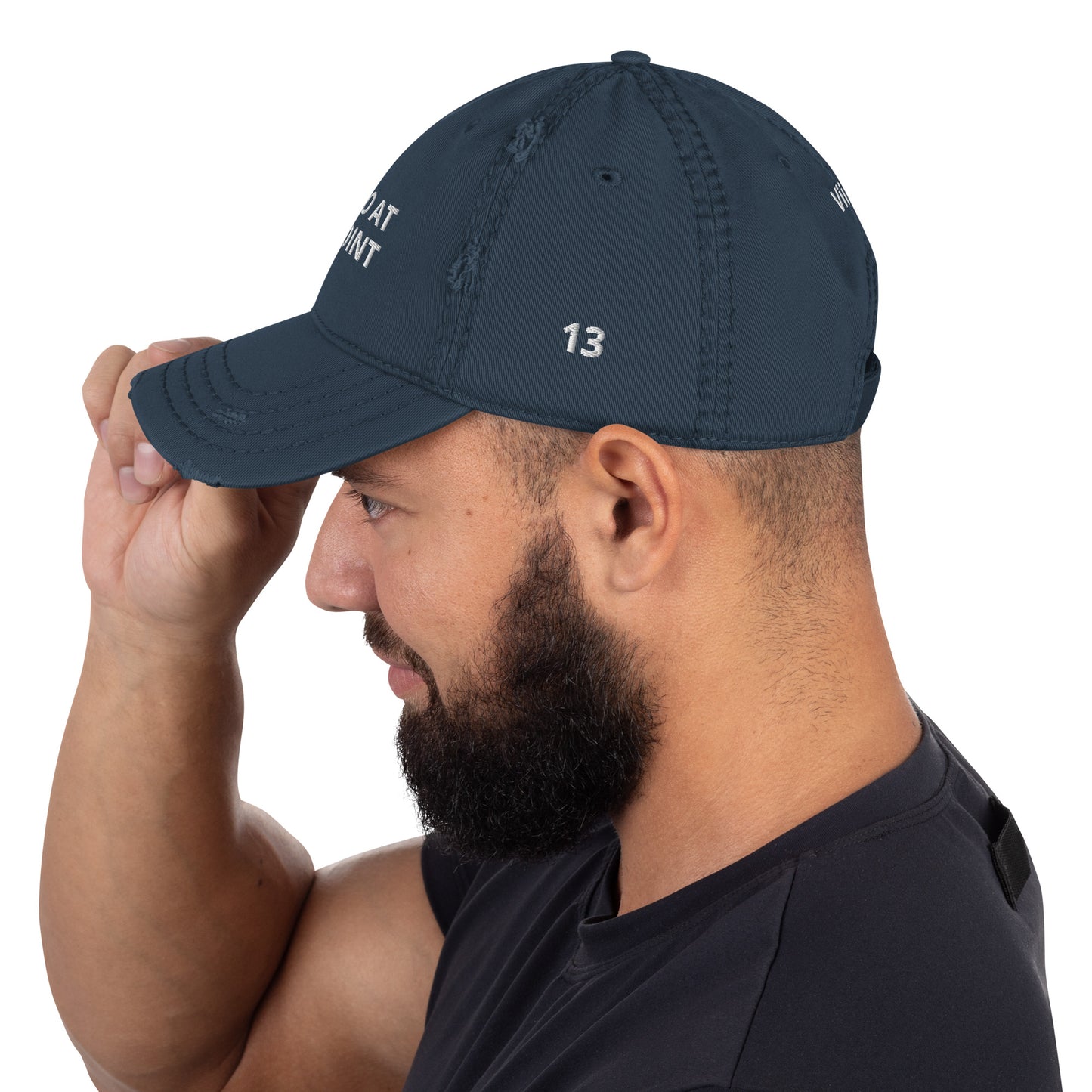 VENMOATG*NPOINT Distressed Dad Hat