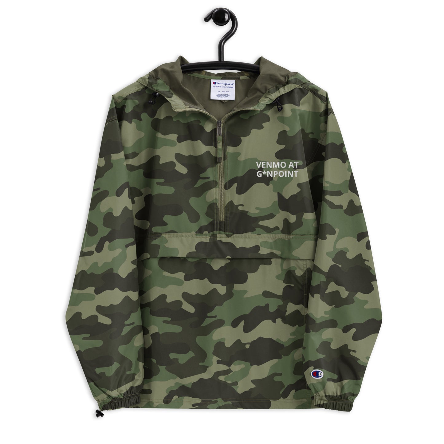 VENMOATG*NPOINT Embroidered Champion Packable Jacket