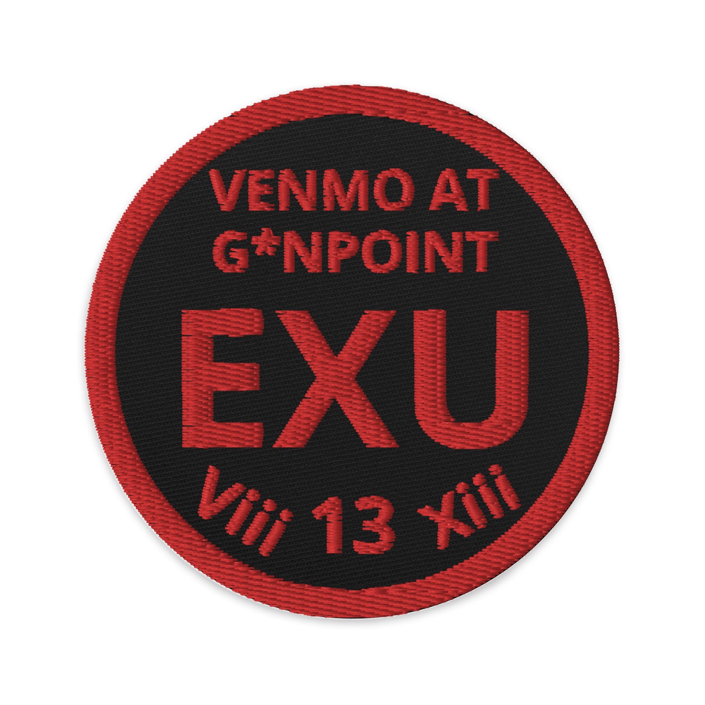 VENMOATG*NPOINT EXU ViiiXiii 13 Embroidered Patches