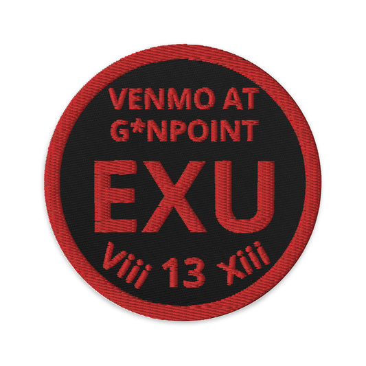 VENMOATG*NPOINT EXU ViiiXiii 13 Embroidered Patches