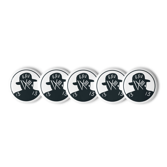 EXU ViiiXiii 13 13 Set of Pin Buttons