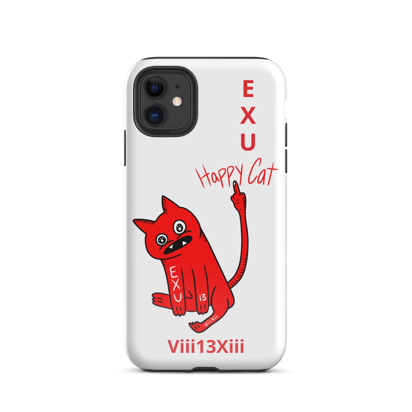 HAPPYCAT LOGO Tough Case for iPhone®