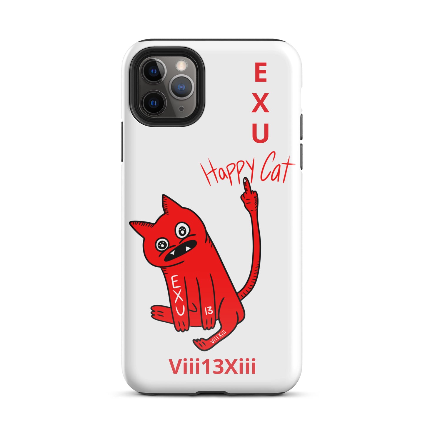 HAPPYCAT LOGO Tough Case for iPhone®