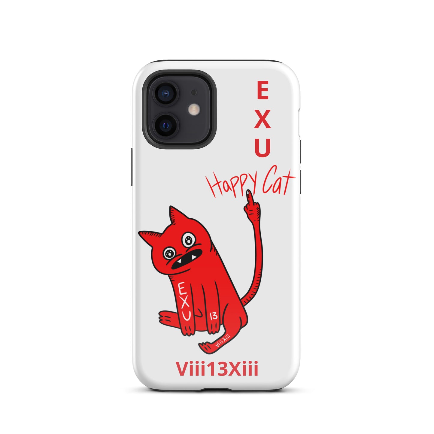 HAPPYCAT LOGO Tough Case for iPhone®