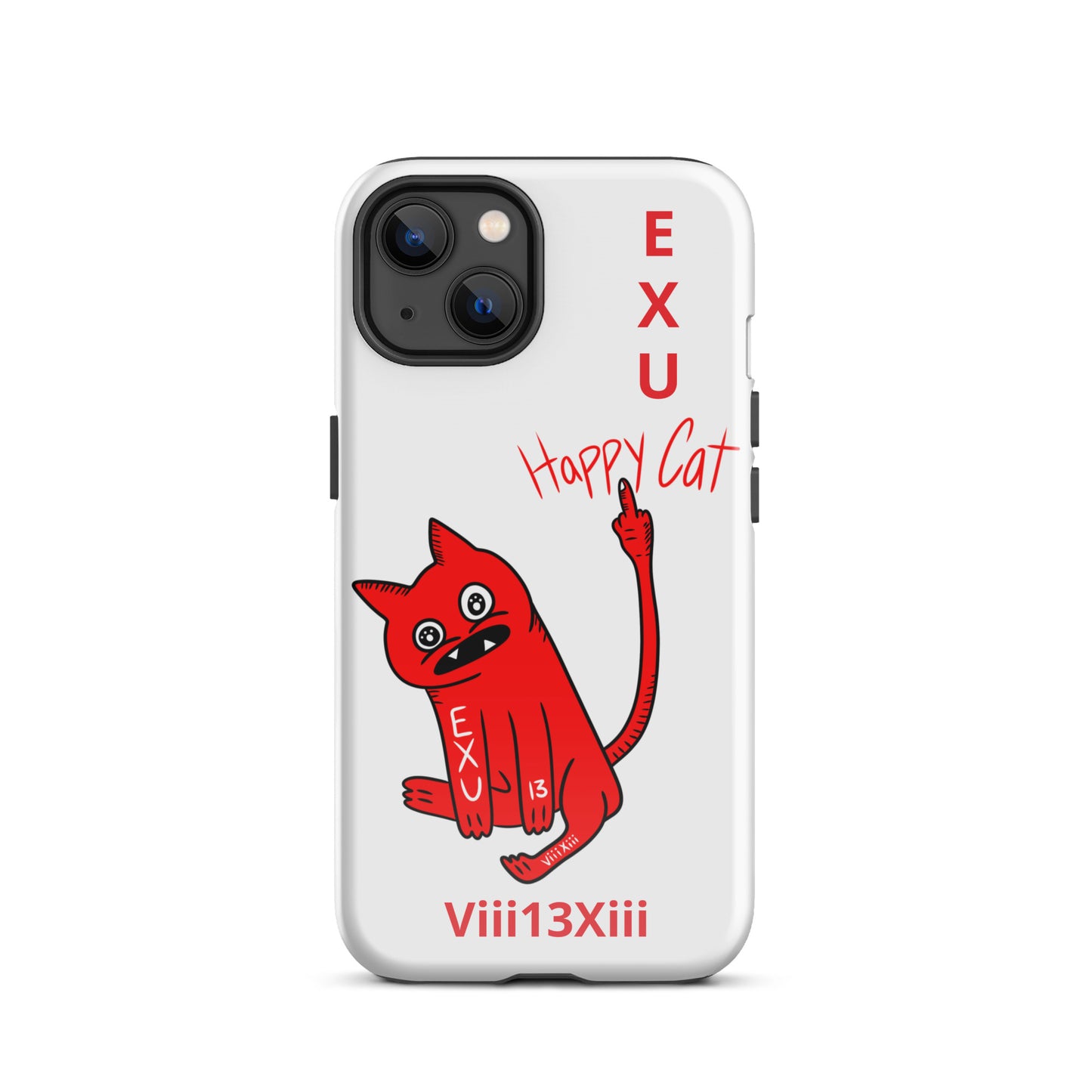 HAPPYCAT LOGO Tough Case for iPhone®