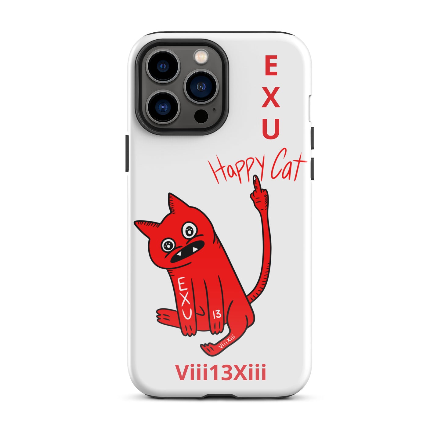 HAPPYCAT LOGO Tough Case for iPhone®