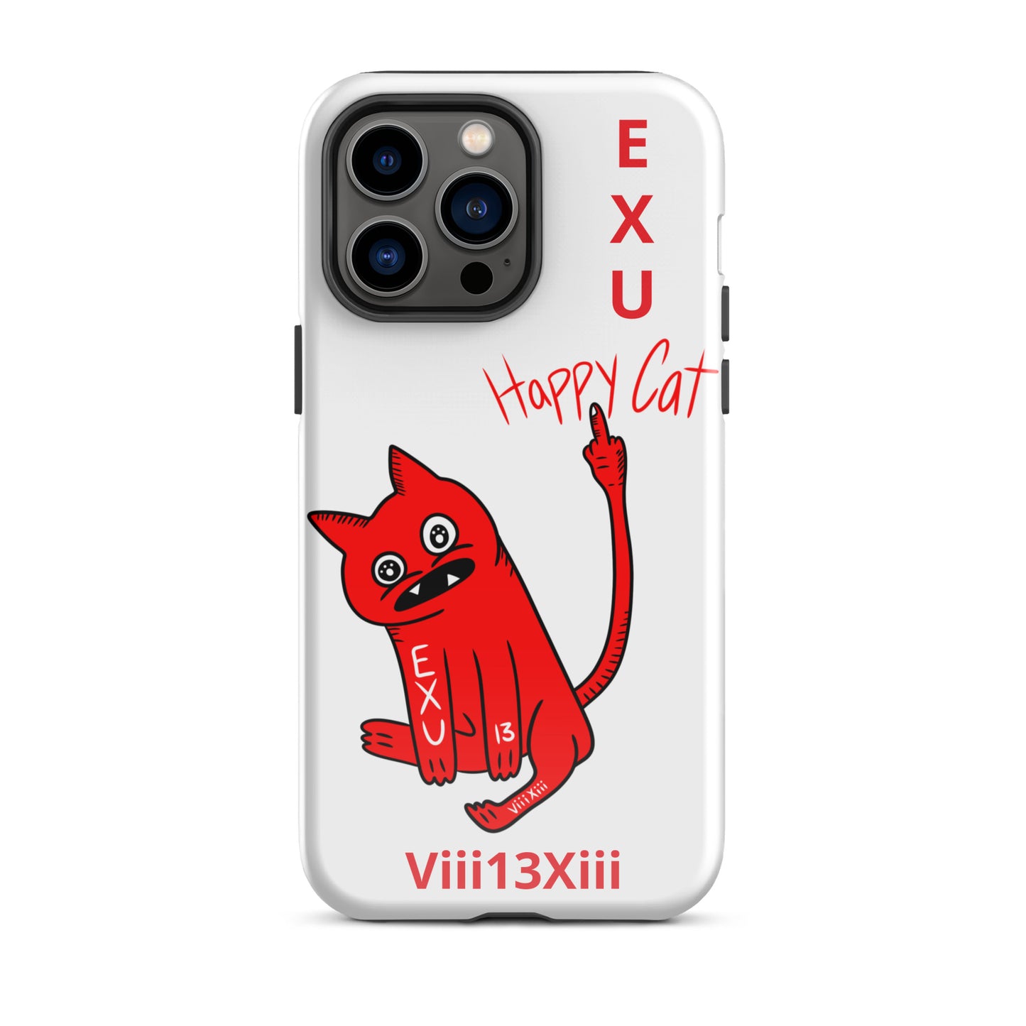 HAPPYCAT LOGO Tough Case for iPhone®