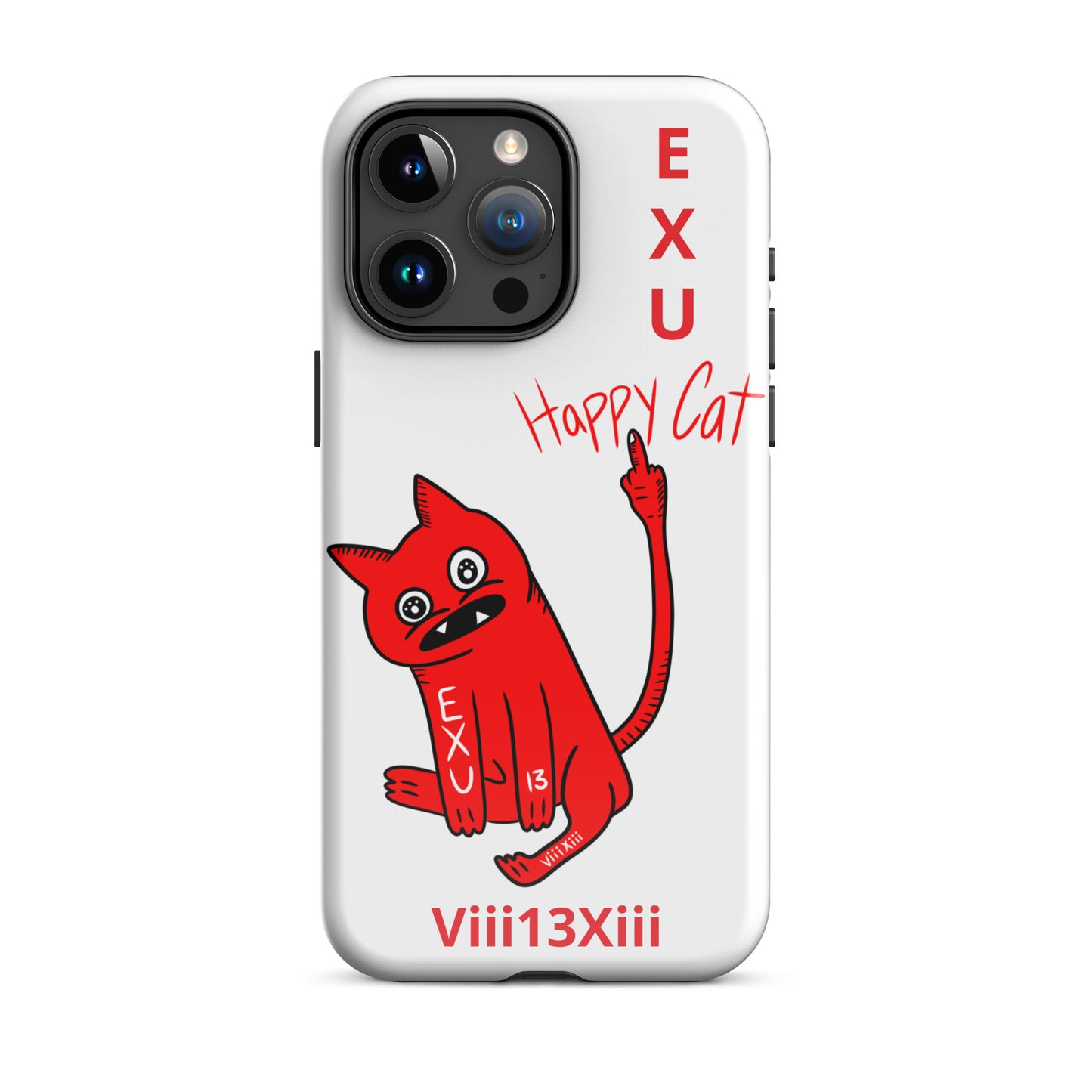 HAPPYCAT LOGO Tough Case for iPhone®