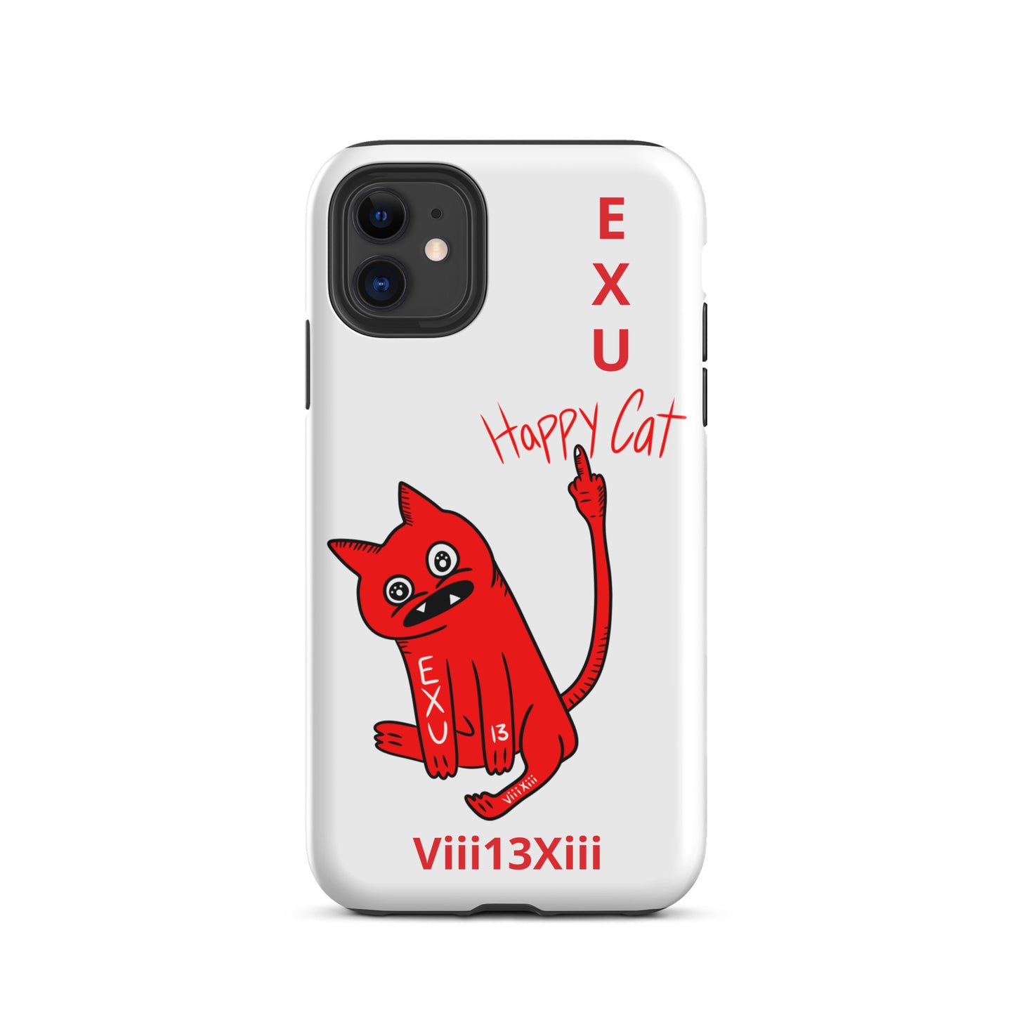 HAPPYCAT LOGO Tough Case for iPhone®