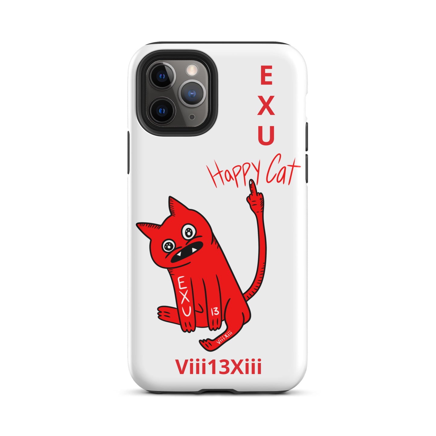 HAPPYCAT LOGO Tough Case for iPhone®