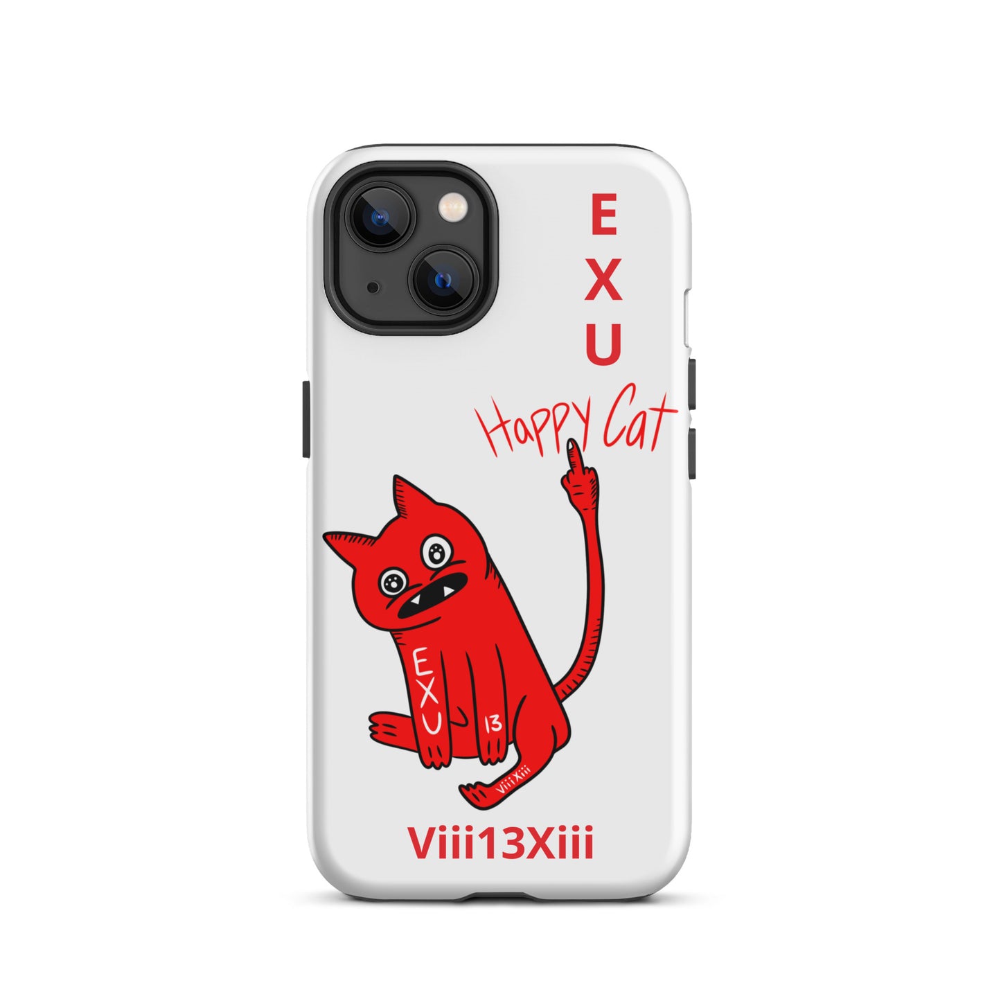 HAPPYCAT LOGO Tough Case for iPhone®