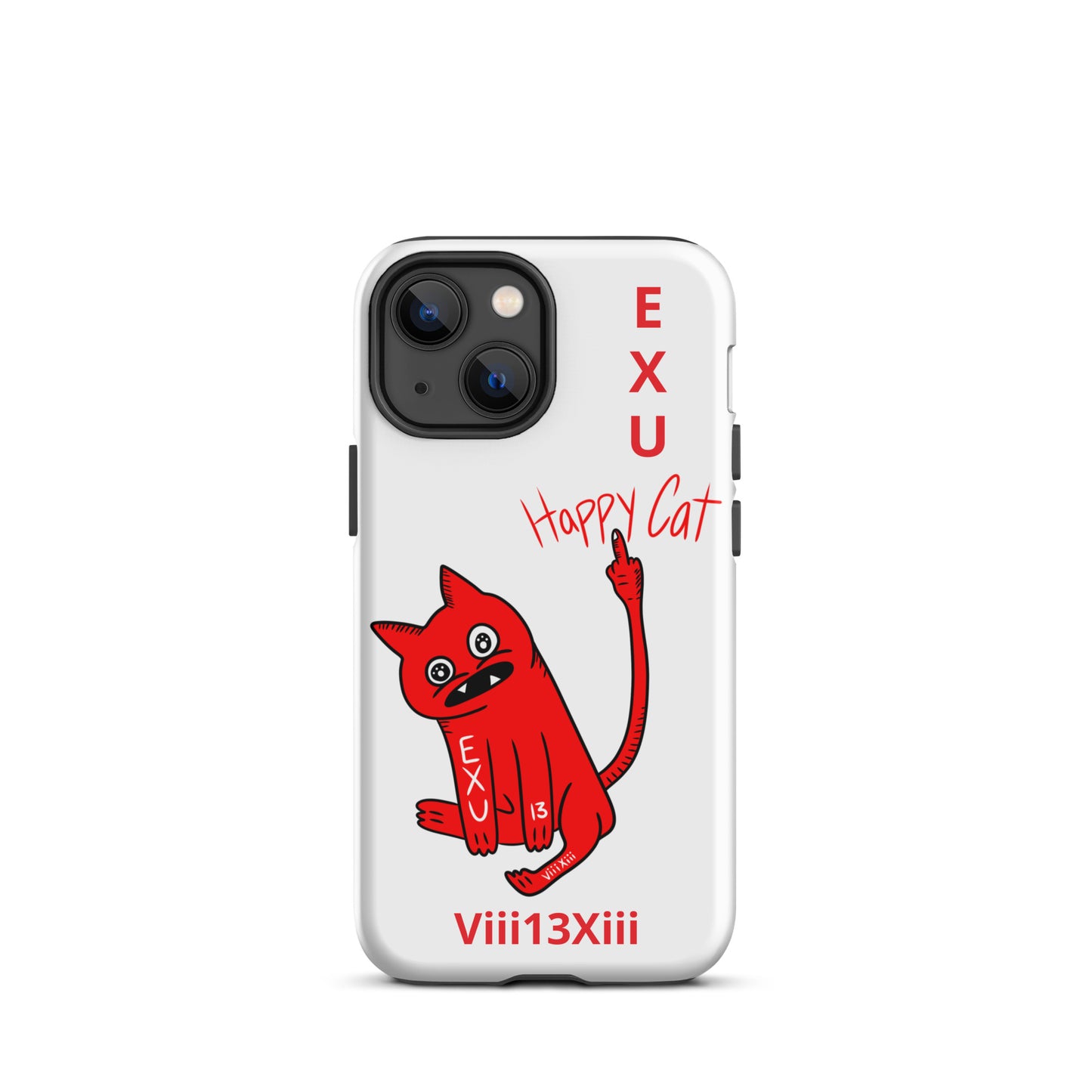 HAPPYCAT LOGO Tough Case for iPhone®