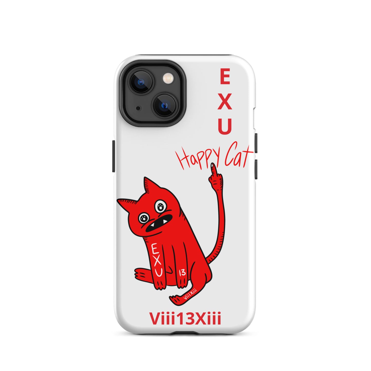 HAPPYCAT LOGO Tough Case for iPhone®