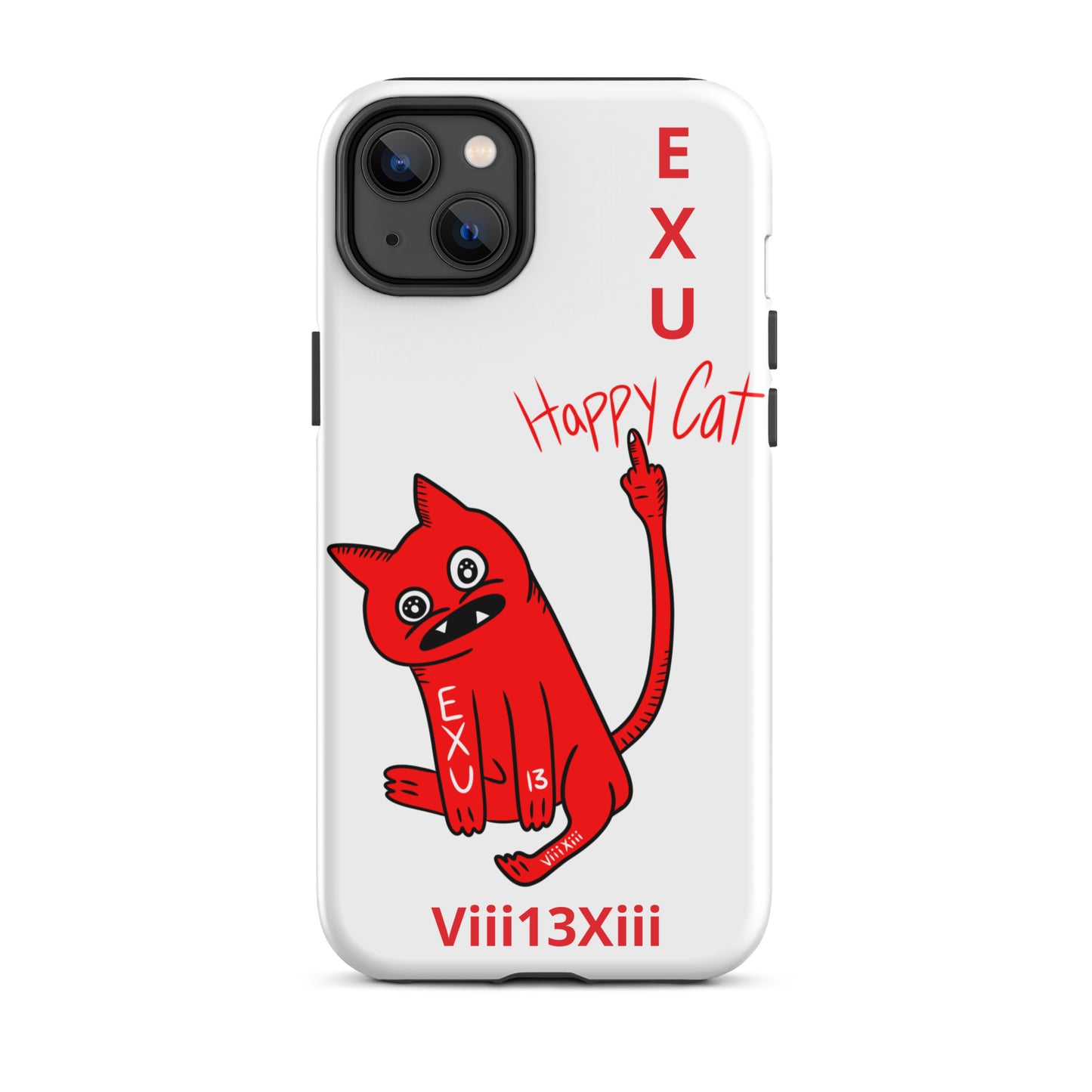 HAPPYCAT LOGO Tough Case for iPhone®