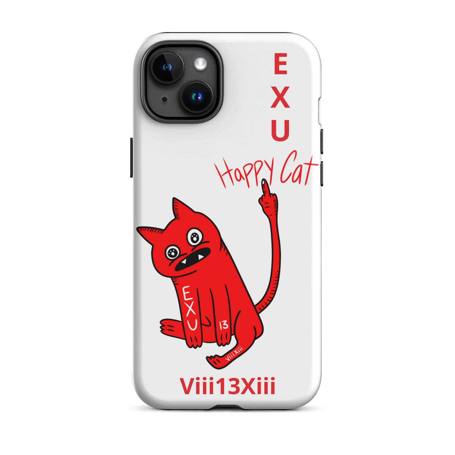 HAPPYCAT LOGO Tough Case for iPhone®