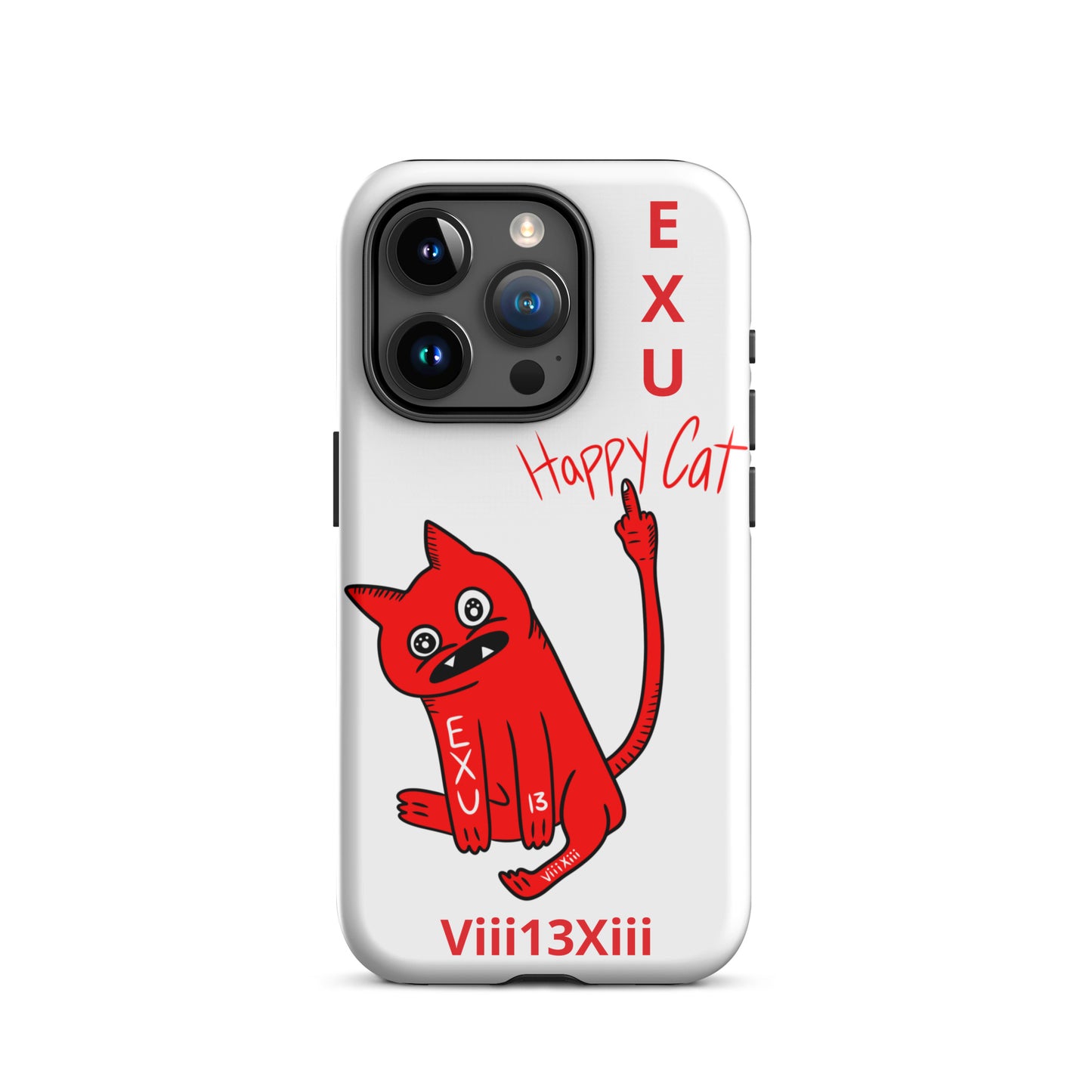 HAPPYCAT LOGO Tough Case for iPhone®