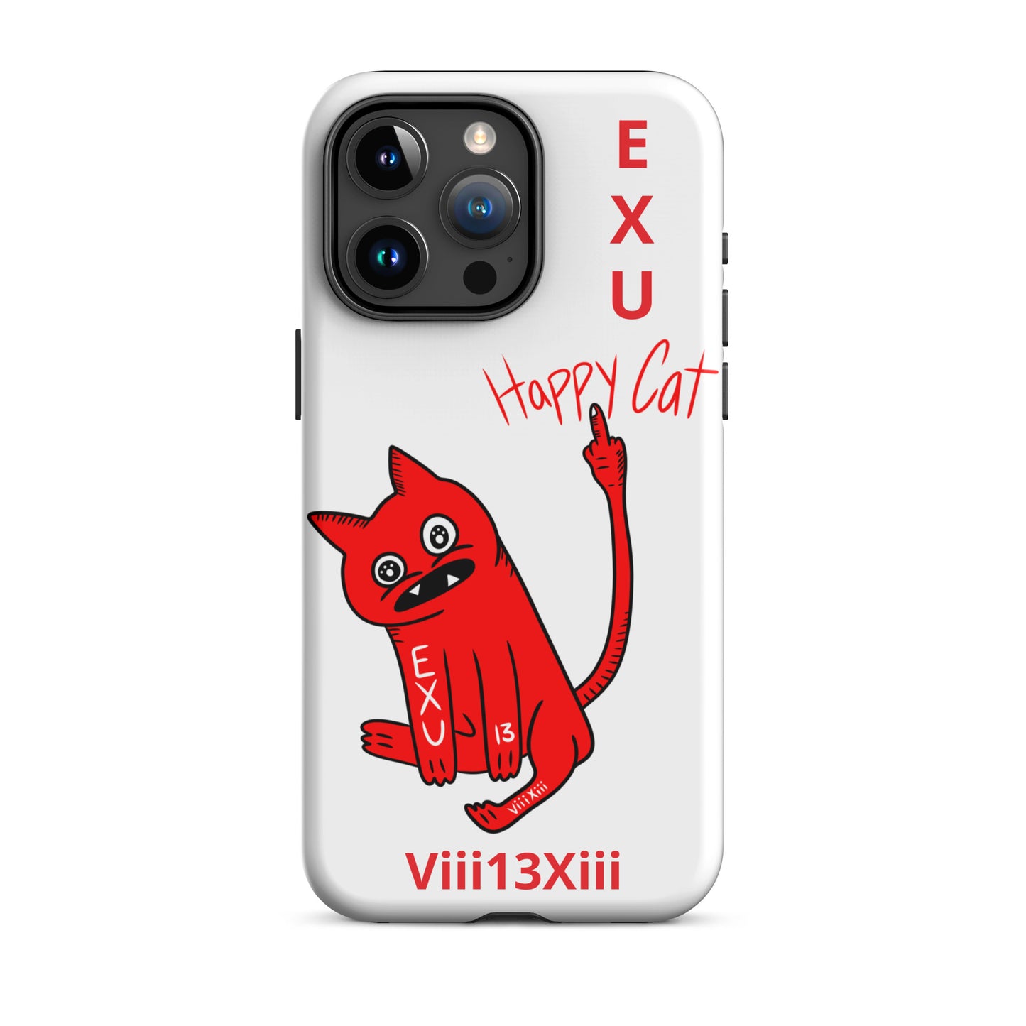 HAPPYCAT LOGO Tough Case for iPhone®