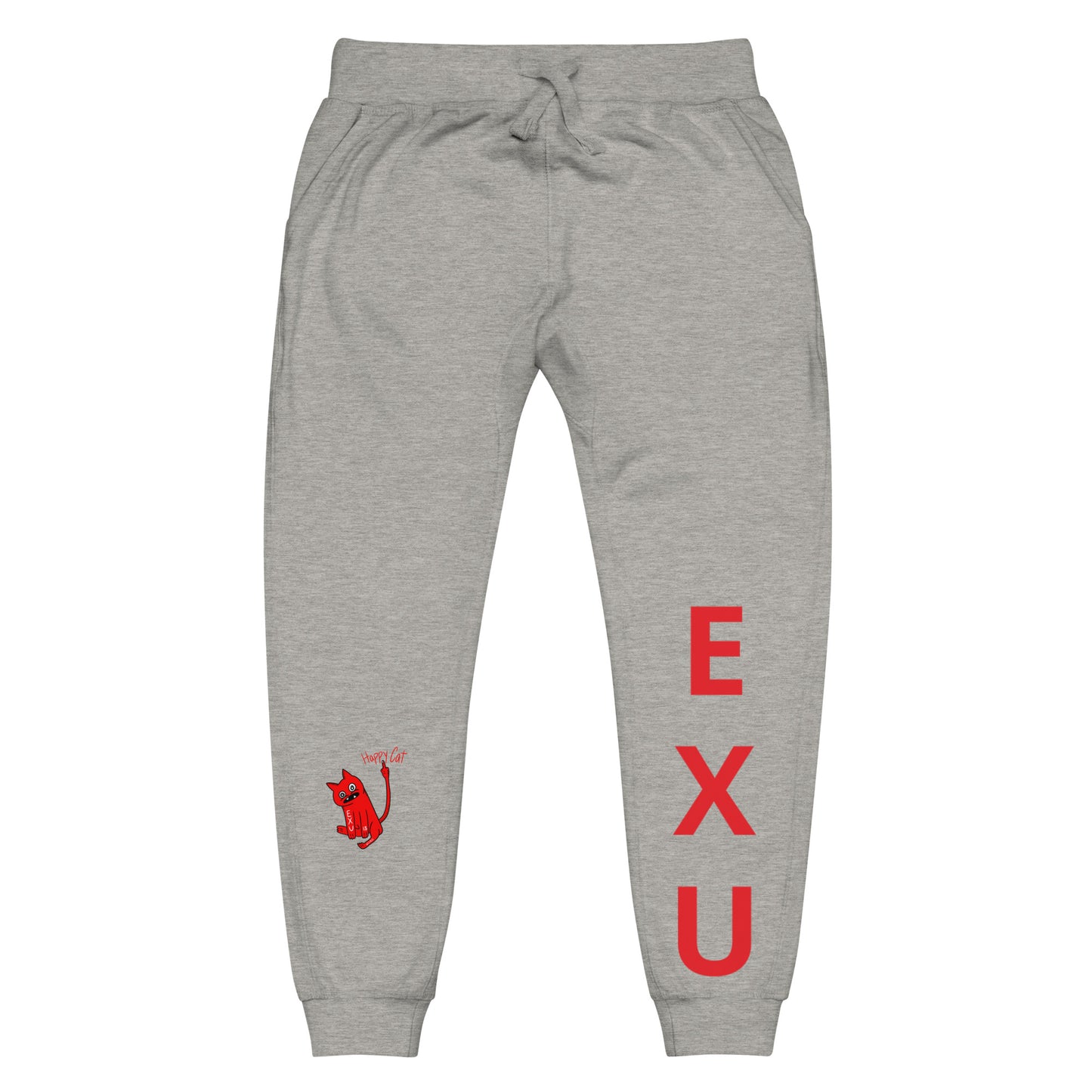 HAPPYCAT LOGO Unisex Fleece Joggers