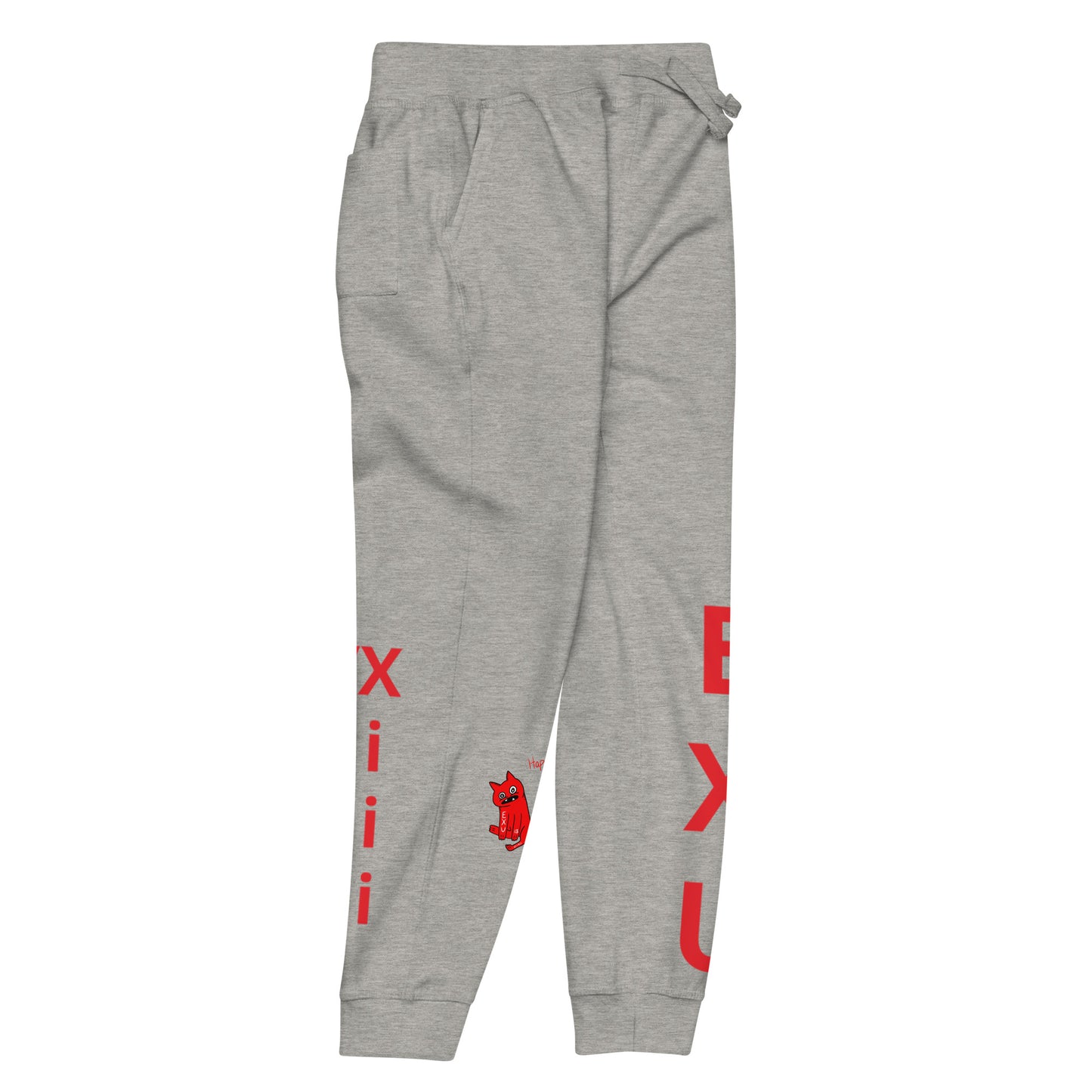 HAPPYCAT LOGO Unisex Fleece Joggers