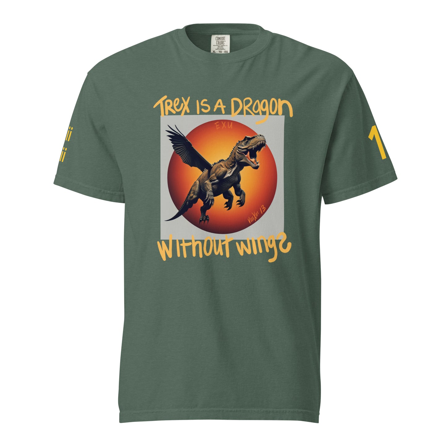 TREX IS A DRAGON WITHOUT WINGS Unisex T-Shirt