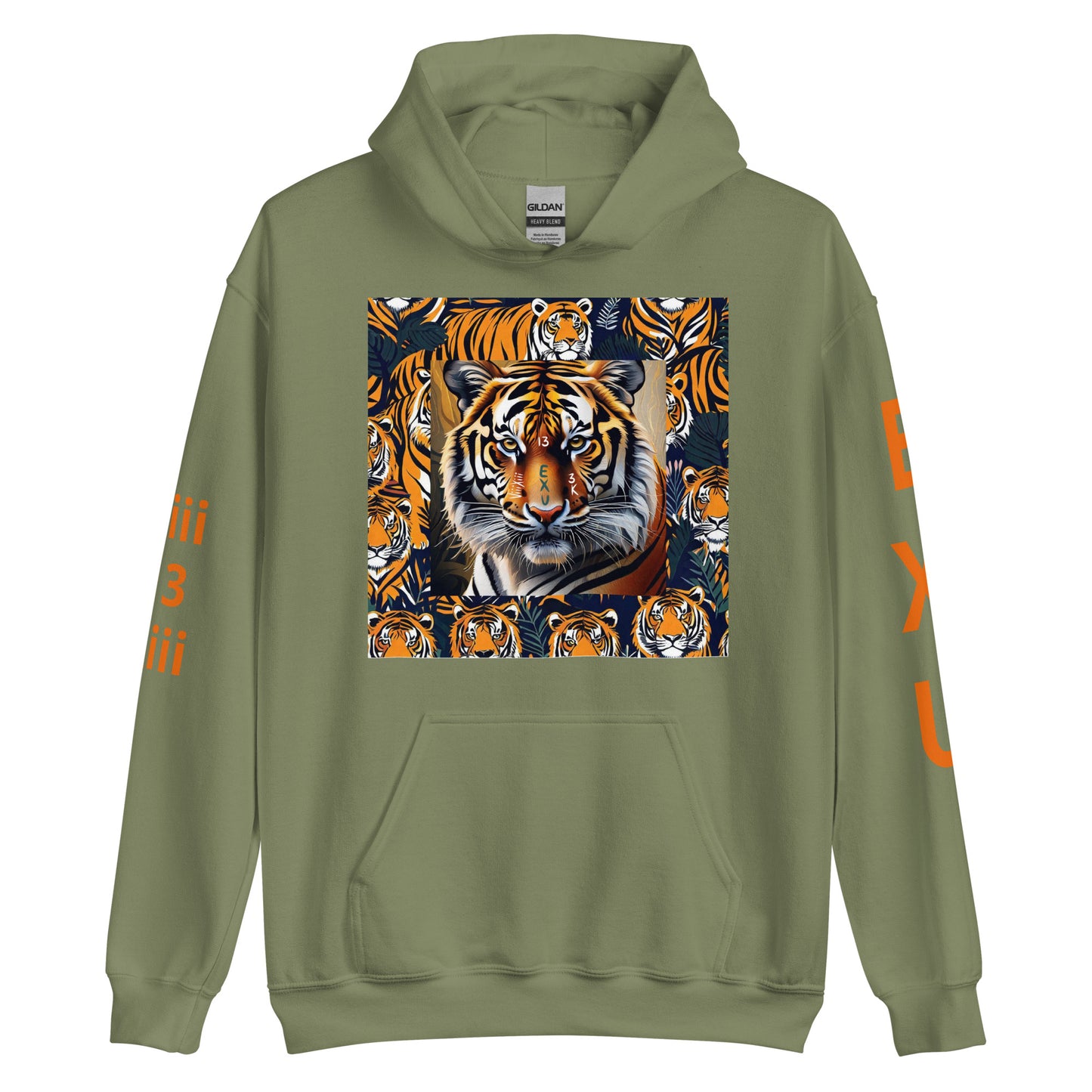 KING TIGER 3K 13 Unisex Hoodie