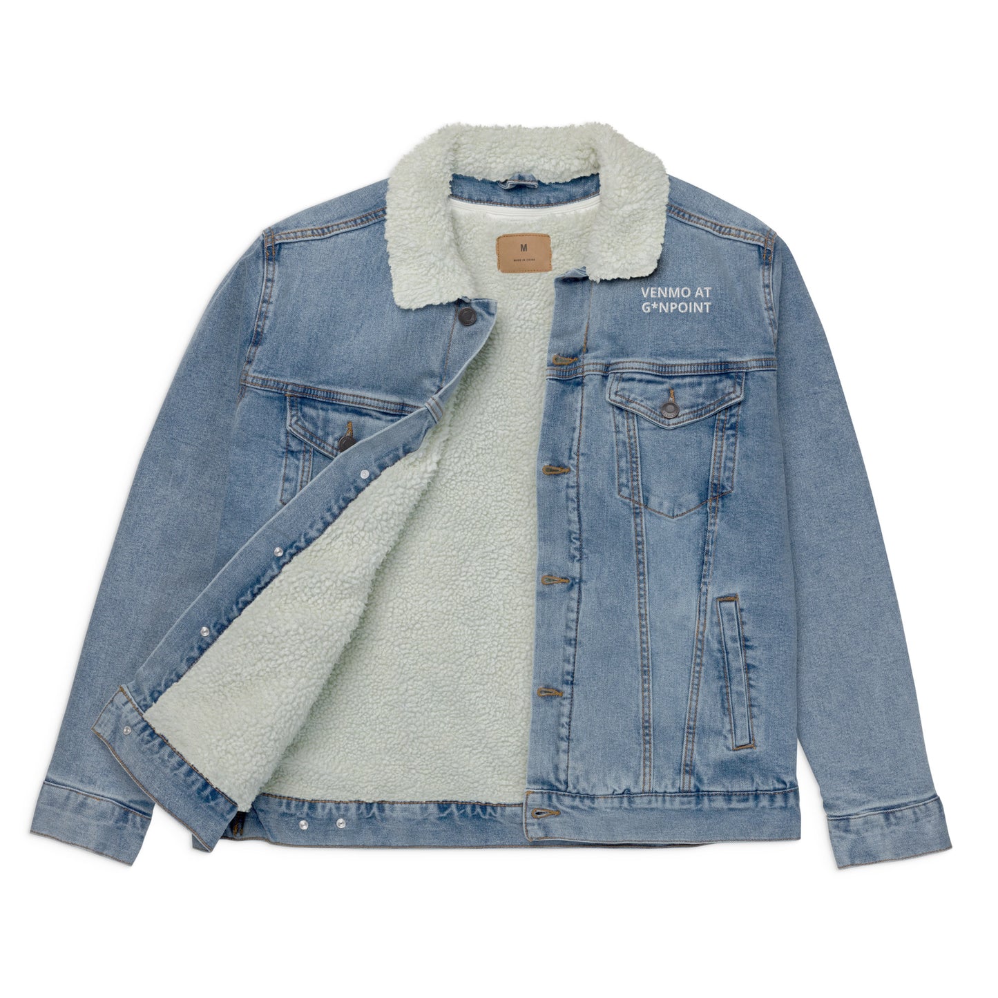 VENMOATG*NPOINT Denim Sherpa Jacket