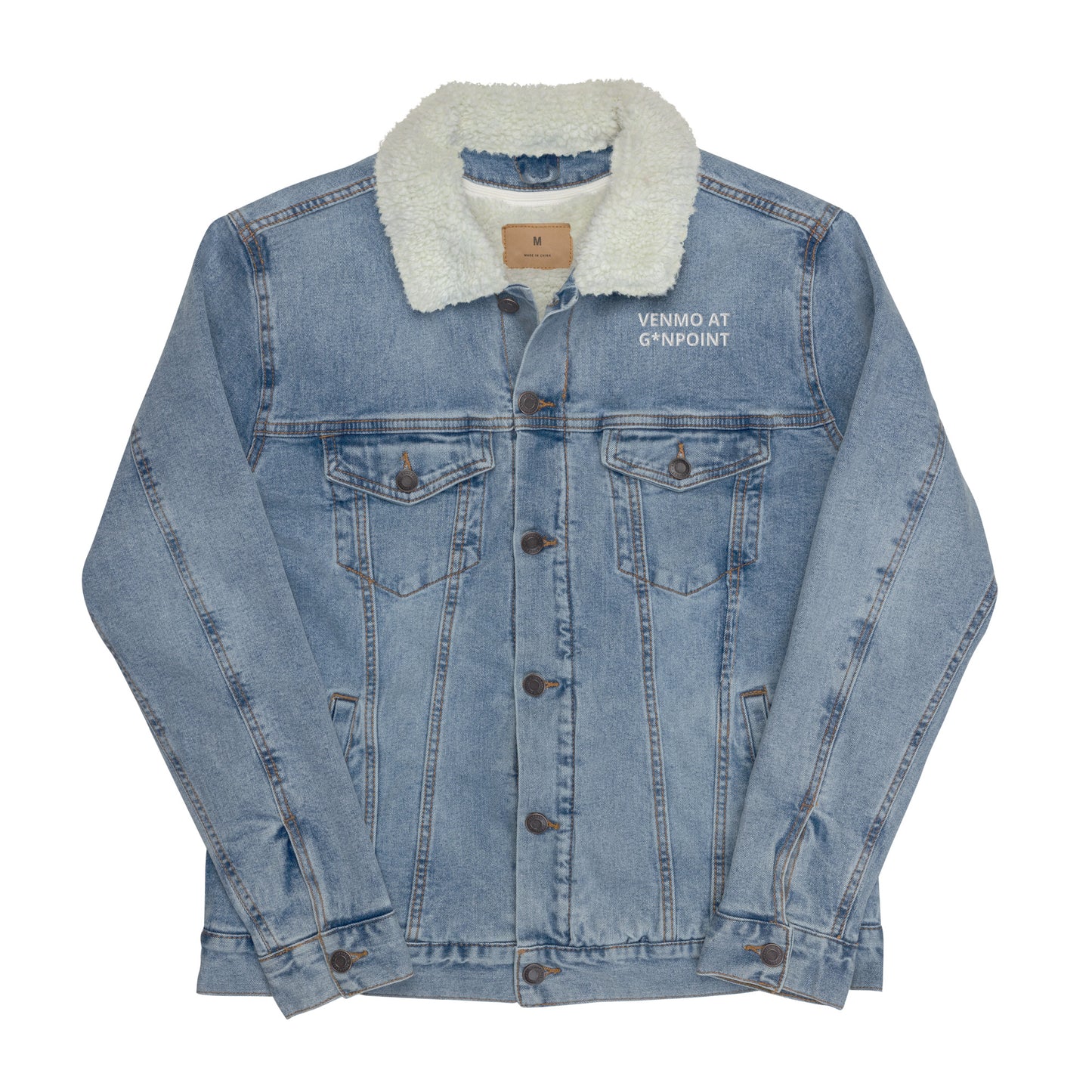 VENMOATG*NPOINT Denim Sherpa Jacket